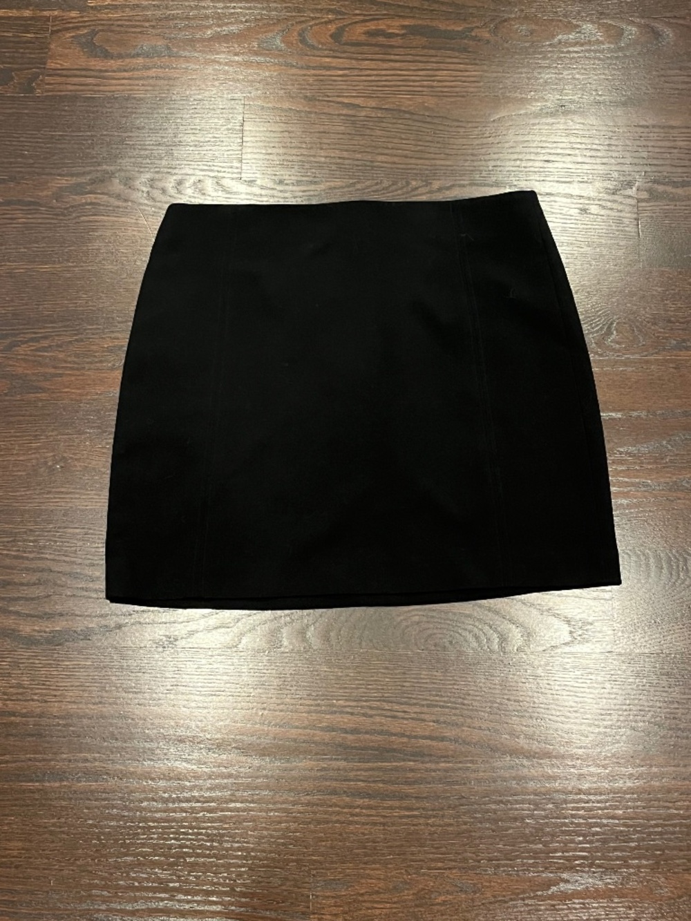Ann Taylor Loft Black Mini Pencil Skirt 12P